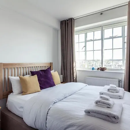 Amanah Properties - Luxury 2 Bed Chelsea Cloisters London Skyline Exterior foto